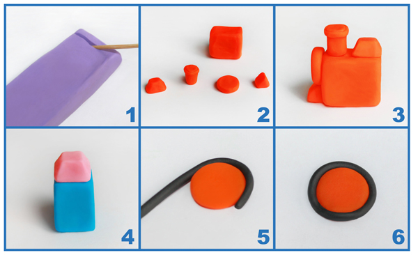 Chanukiyah train 1-6